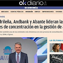 Mutua Madrilea, Andbank y Abante lideran las operaciones de concentracin en la gestin de activos